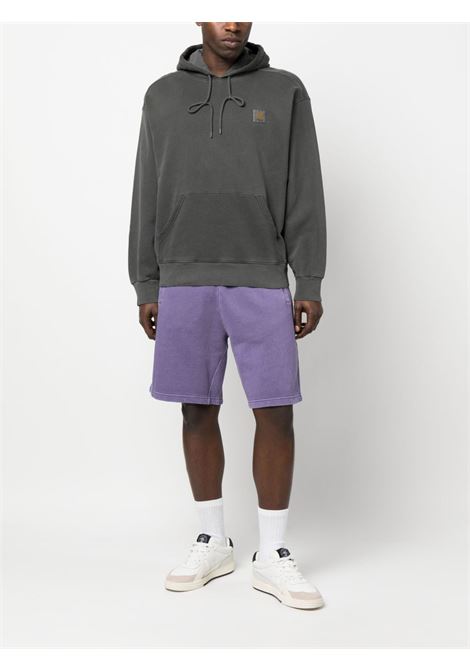 felpa nelson hooded uomo nera CARHARTT WIP | I02996389.GD